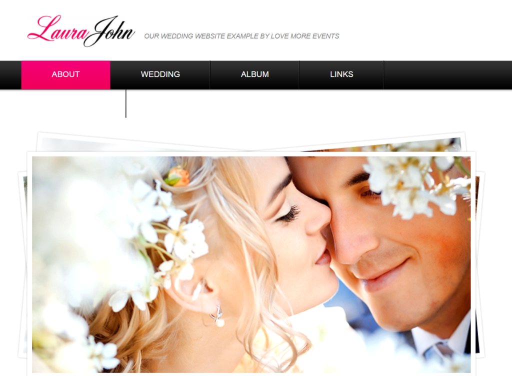 lme_example_event_wedding_website_screenshot